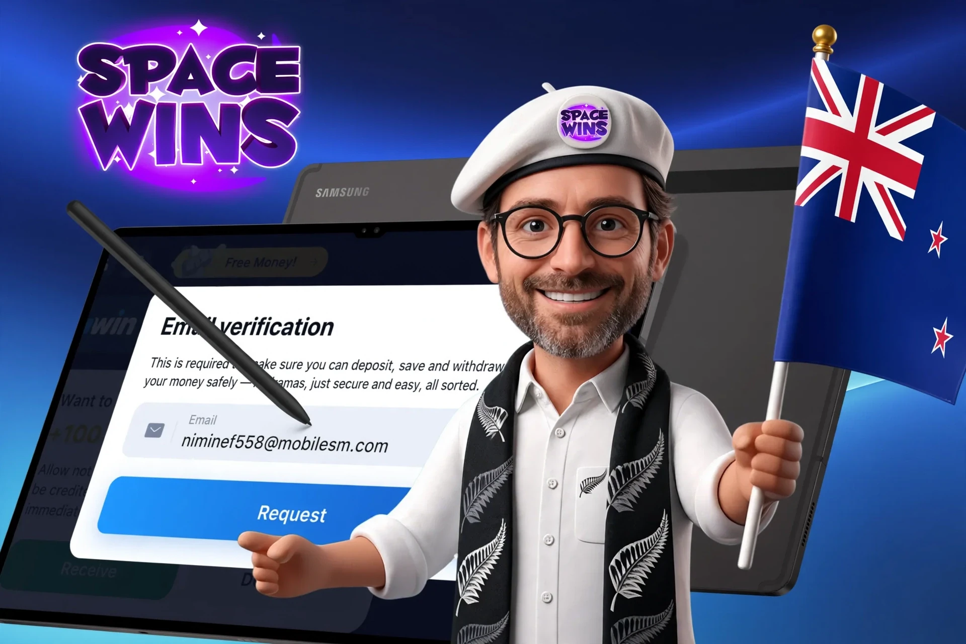 Details of the identity verification procedure on the Space Wins platform